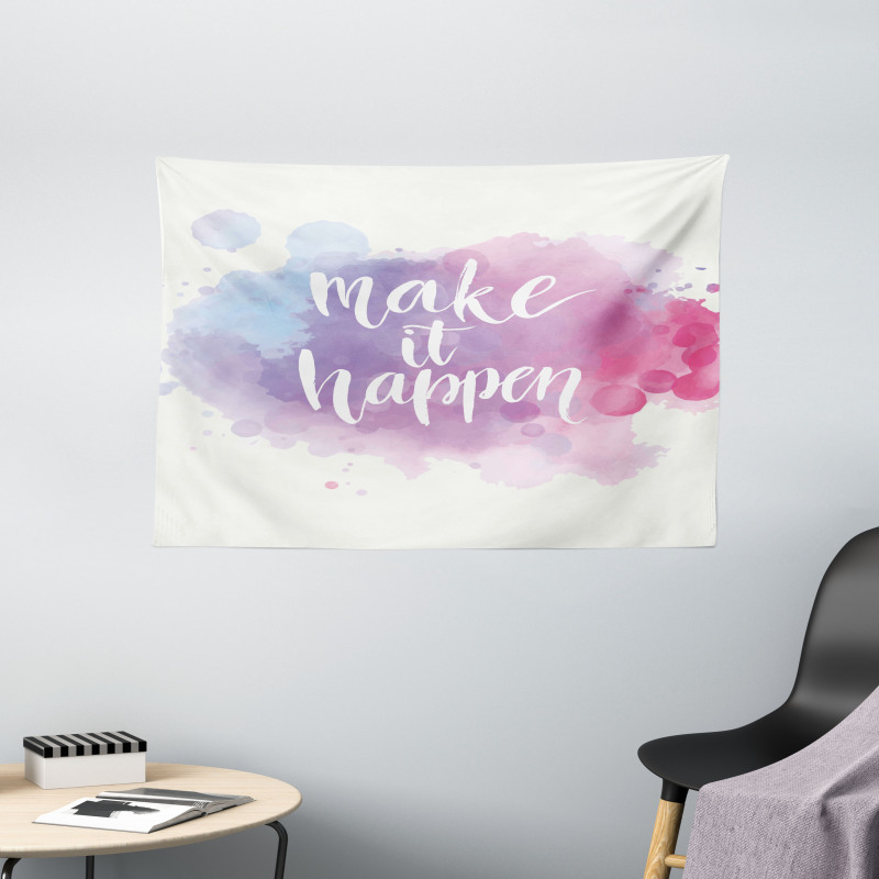 Positive Words Paint Wide Tapestry
