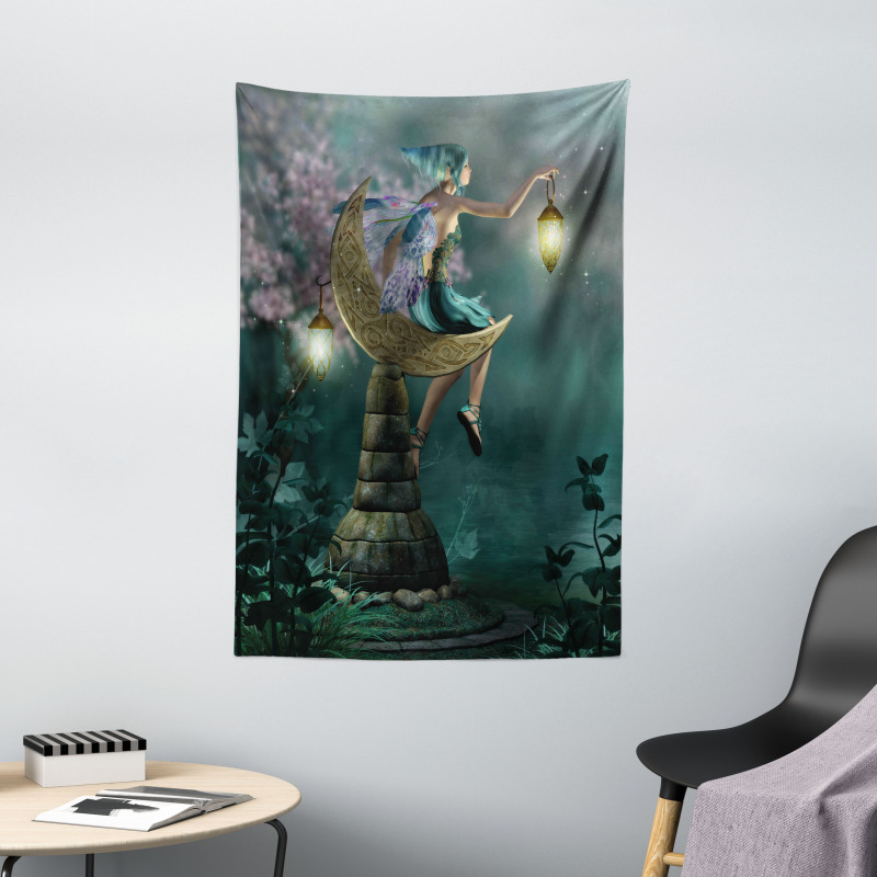 Little Pixie Lantern Tapestry