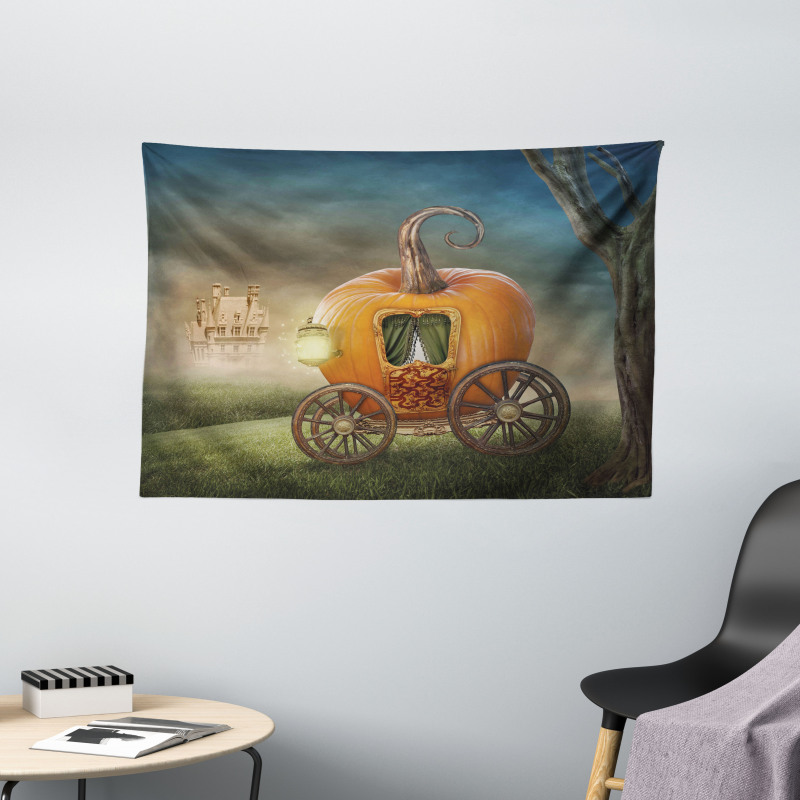 Princess Fairytale Wide Tapestry