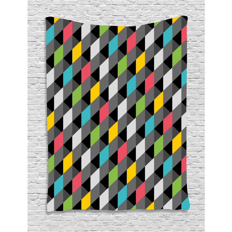 Abstract Art Style Tapestry