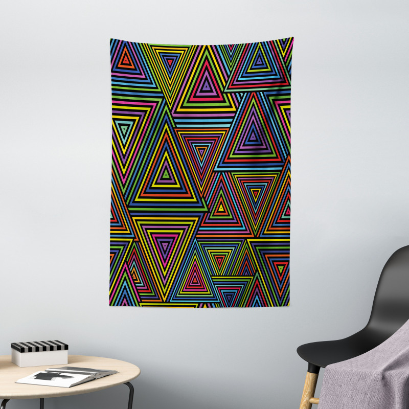 Rainbow Colors Design Tapestry