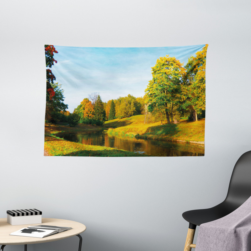 Natural Forest Park Wide Tapestry