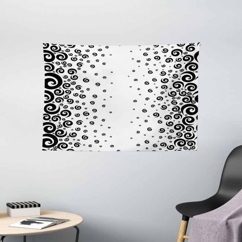 Abstract Ornamental Wide Tapestry