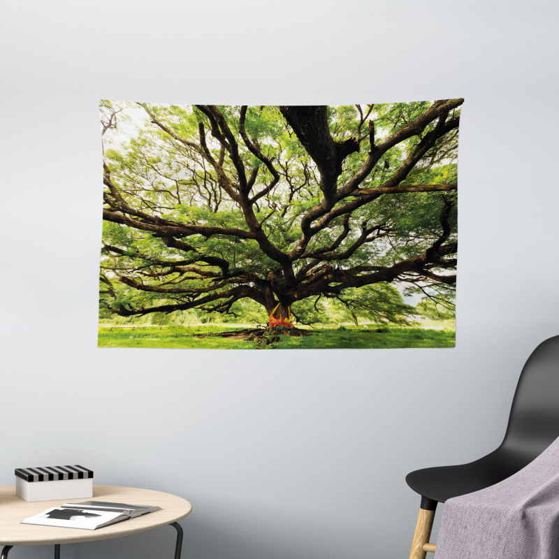 Majestic Tree Thailand Wide Tapestry