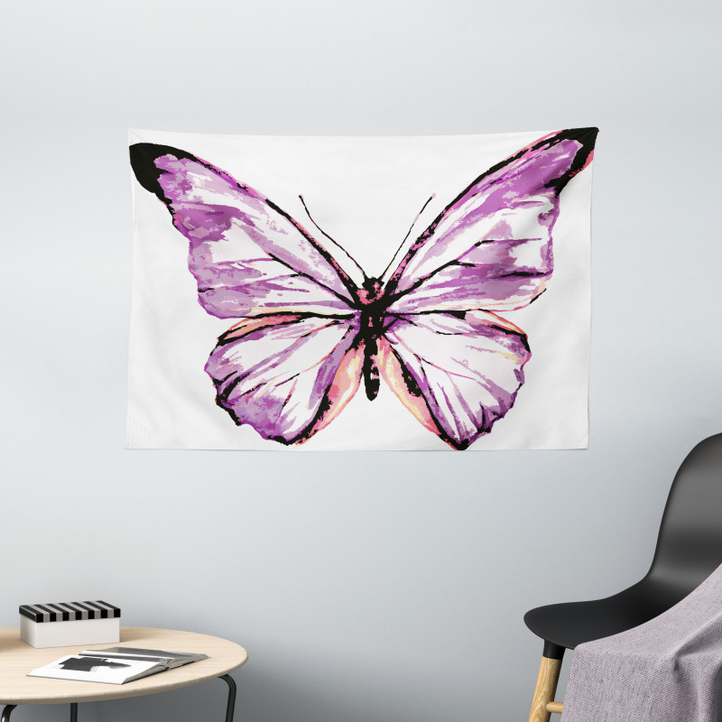 Butterfly Wings Wide Tapestry