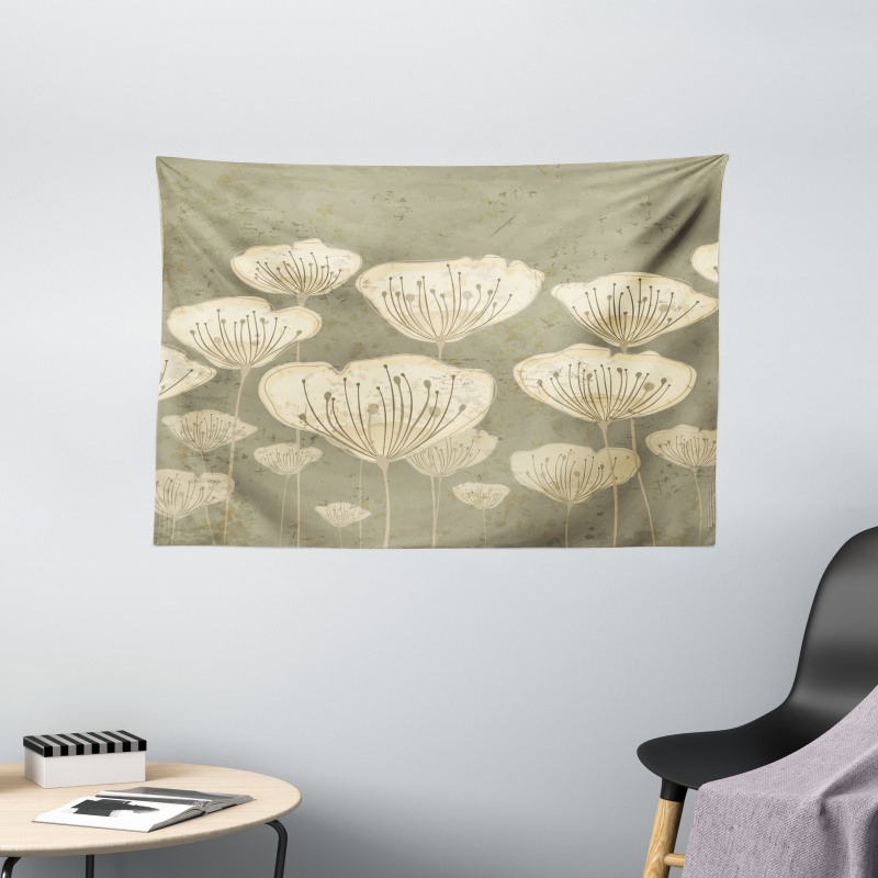 Blooms Essence Nature Wide Tapestry