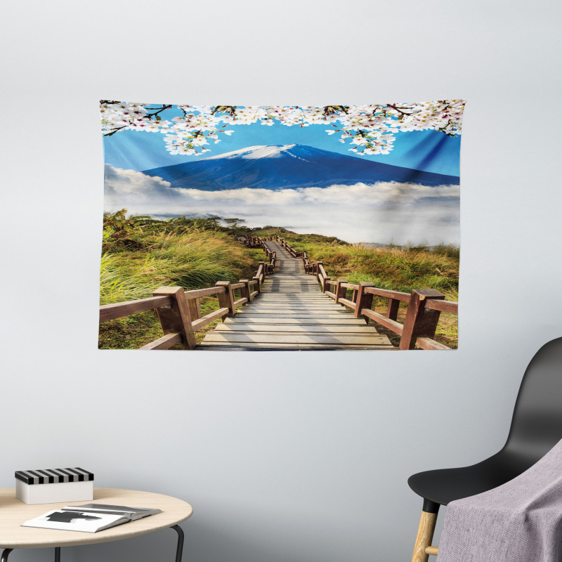 Mountain Valley Road Wide Tapestry