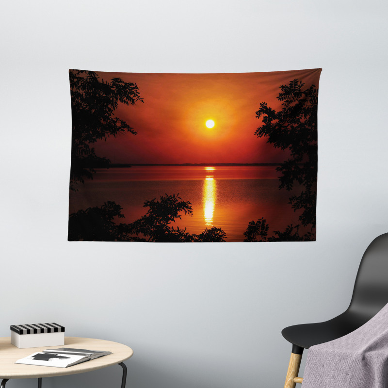 Rural Fresh Dramatic View Wide Tapestry