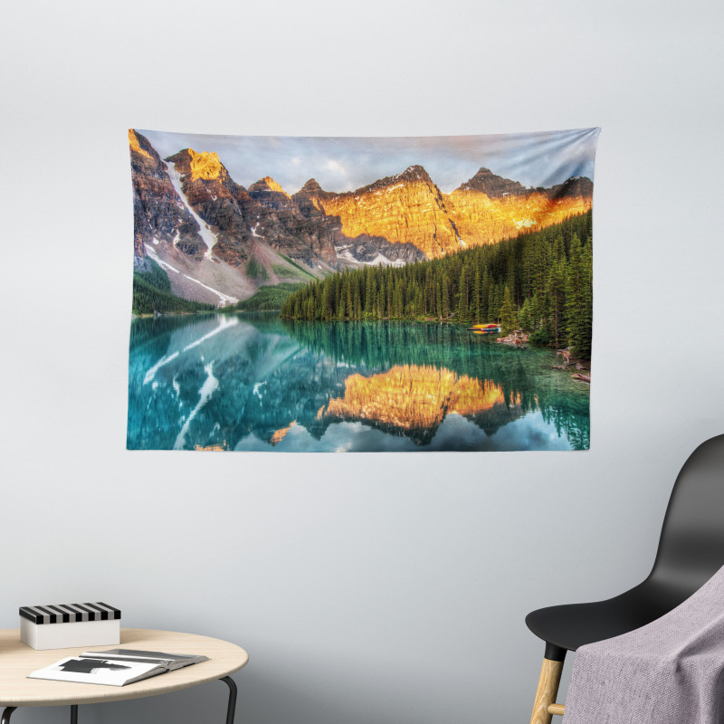 Moraine Lake Canadian Wide Tapestry