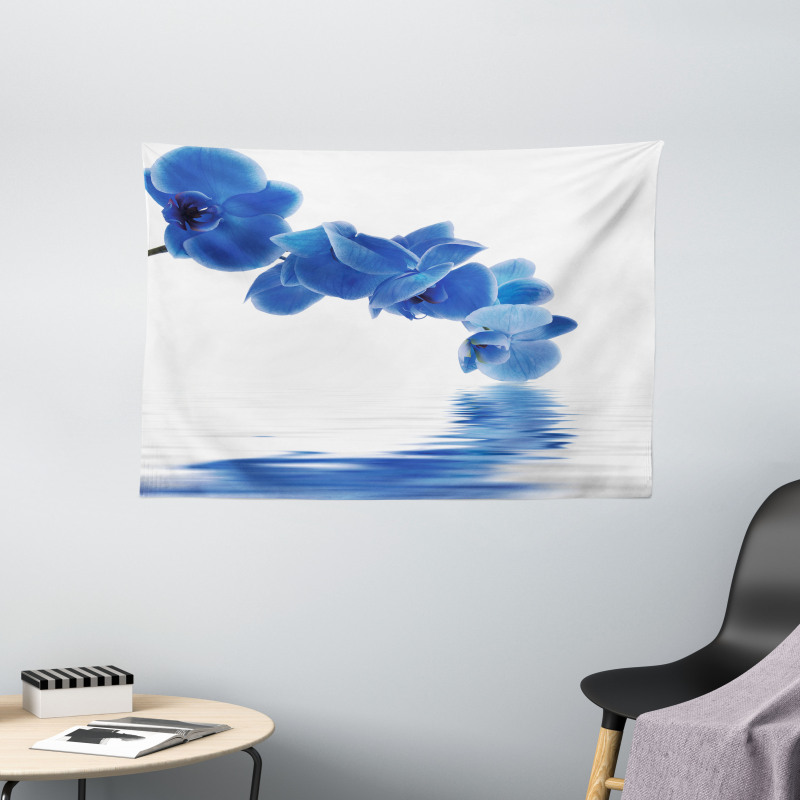 Orchid Bridal Wide Tapestry