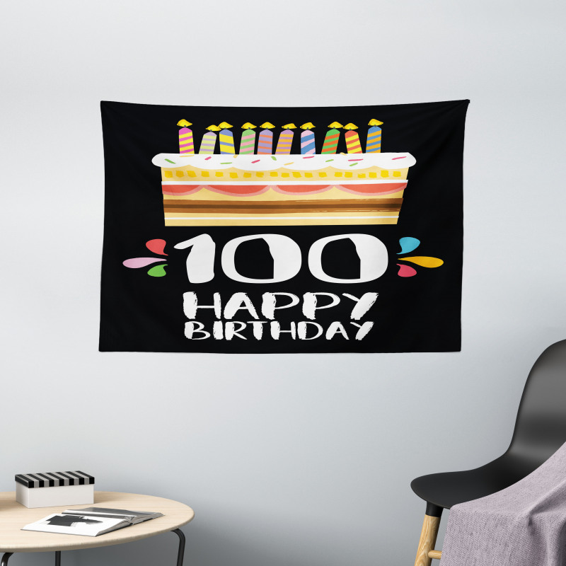 Milestone Party Wide Tapestry