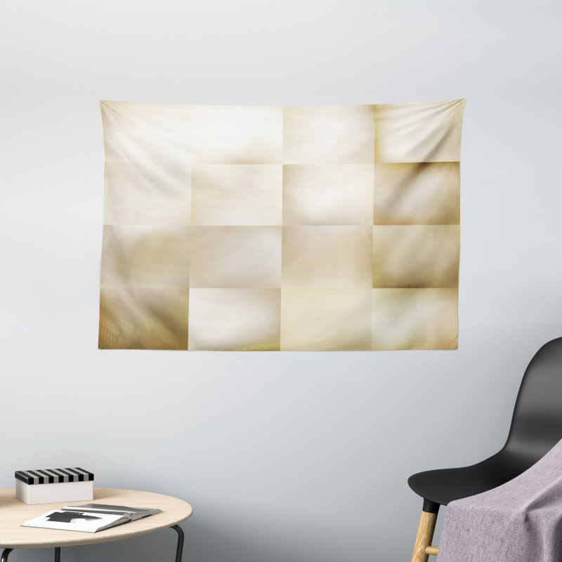 Abstract Square Shady Wide Tapestry