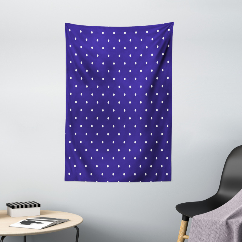 Nostalgic Polka Dots Tapestry