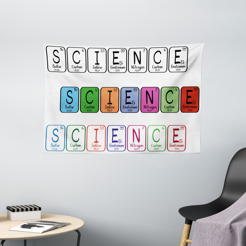Science Letters Wide Tapestry