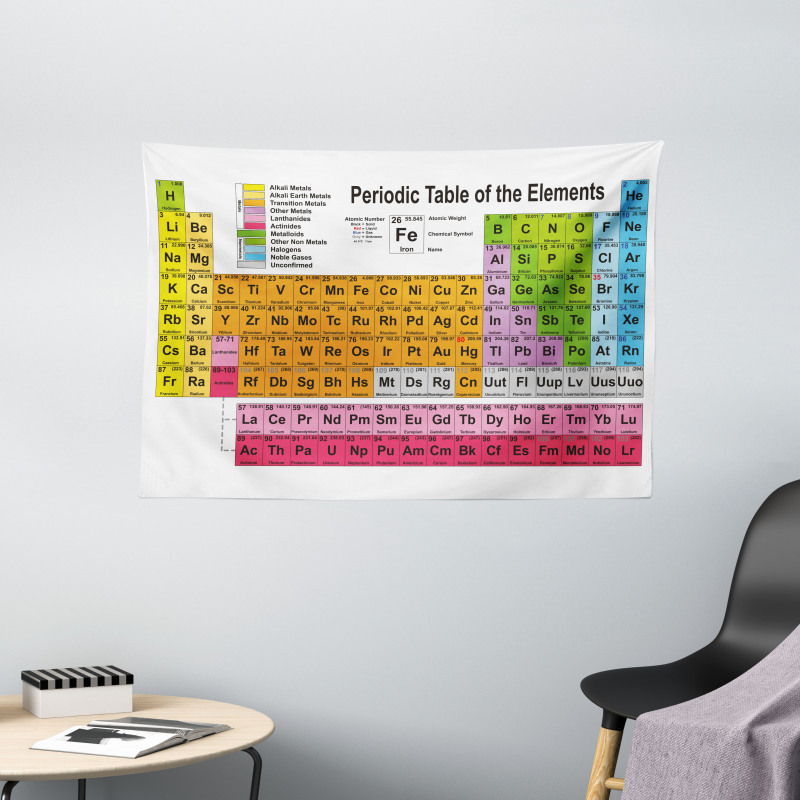 Chemistry Lovers Wide Tapestry