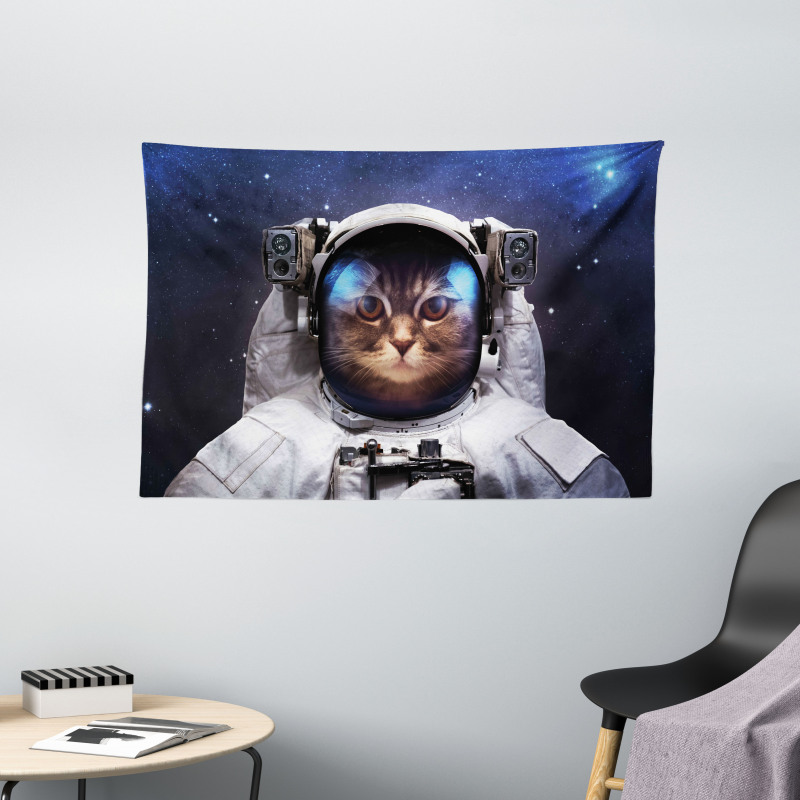 Kitty Suit in Cosmos Wide Tapestry