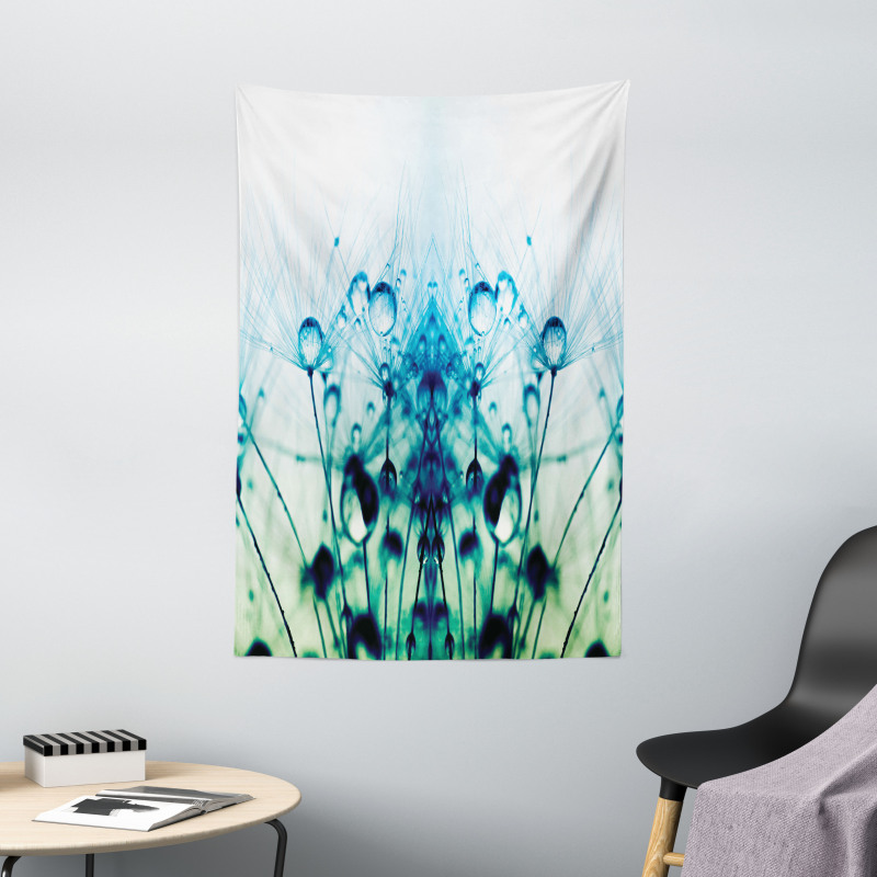 Floral Dandelion Arrangement Tapestry