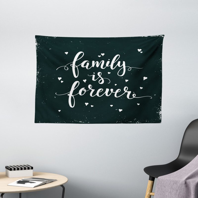 Family Forever Wide Tapestry