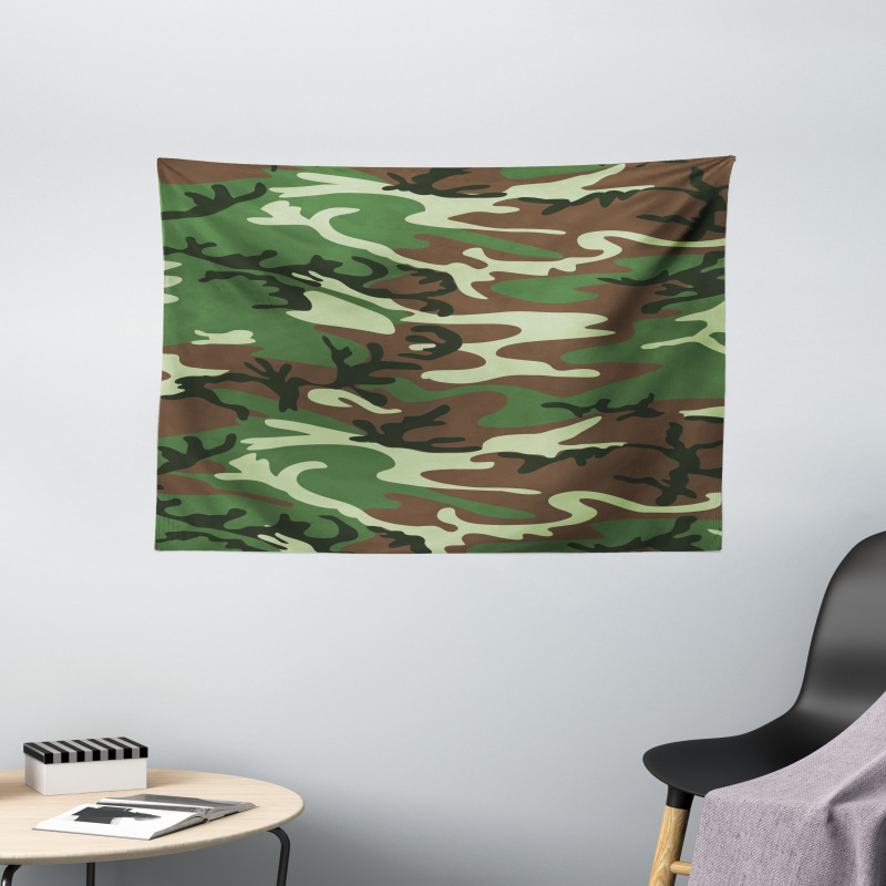 Classic American Woodland Wide Tapestry