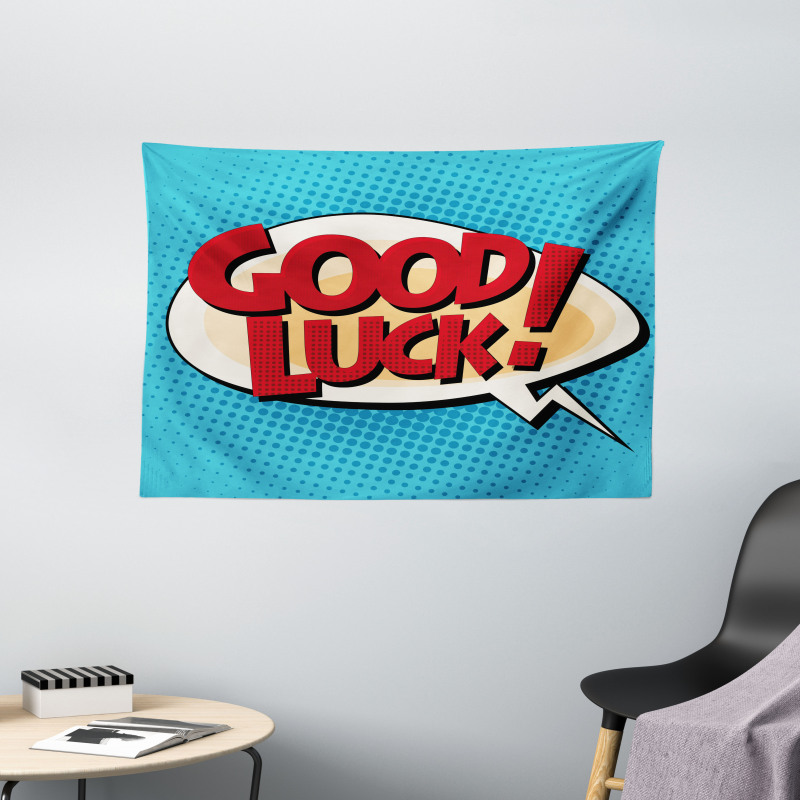 Comic Book Strip Wide Tapestry