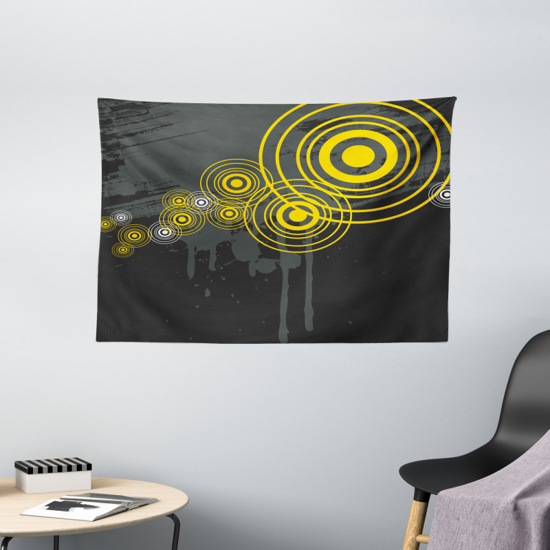 Street Inner Circle Wide Tapestry