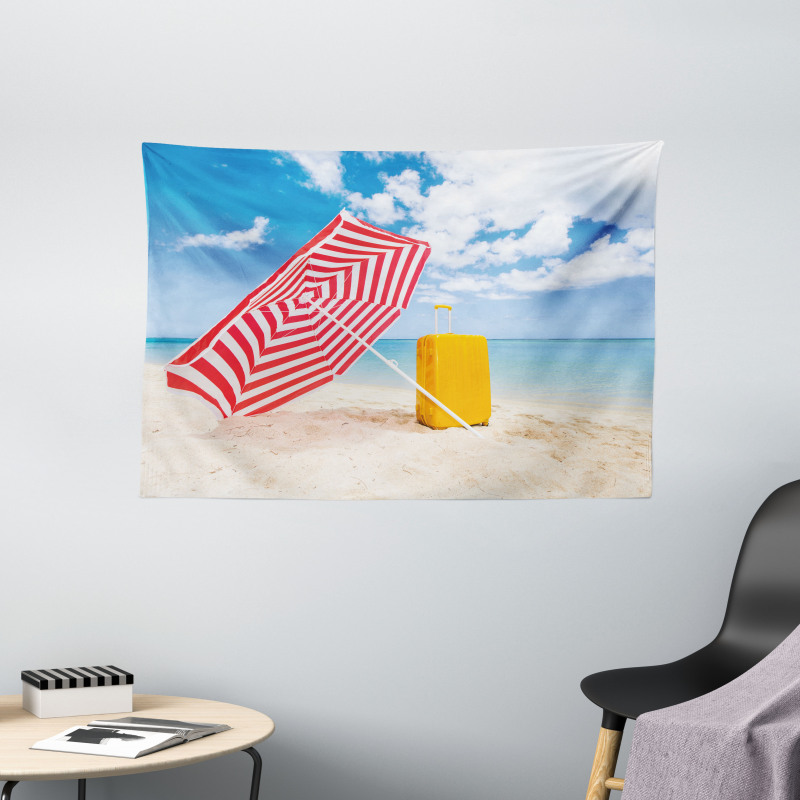 Windy Shore Wide Tapestry