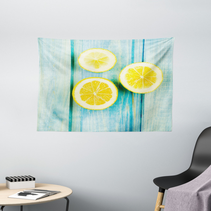 Juicy Slices Wood Wide Tapestry