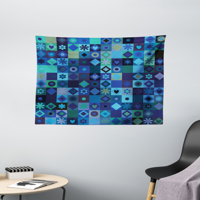 Play Cards Theme Design Wide Tapestry