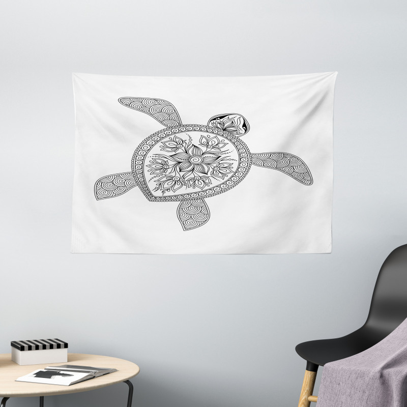 Turtle Wide Tapestry