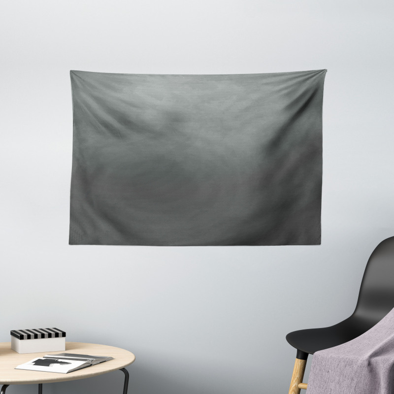 Plain Colored Dark Abstract Wide Tapestry