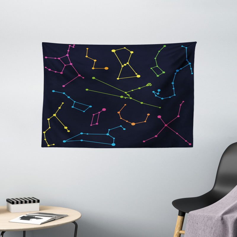 Colorful Galactic Wide Tapestry