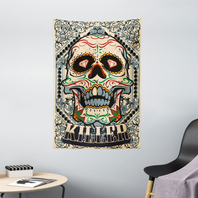 Gothic Killer Frame Tapestry