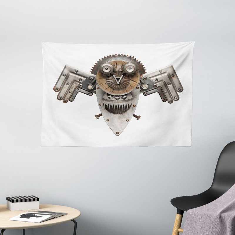 Owl Wide Tapestry