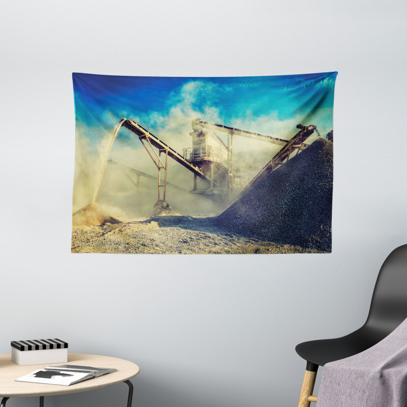 Dust Machine Wide Tapestry