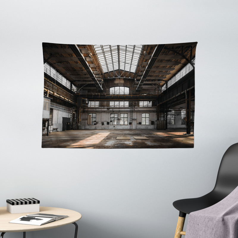 Old Hangar Wide Tapestry