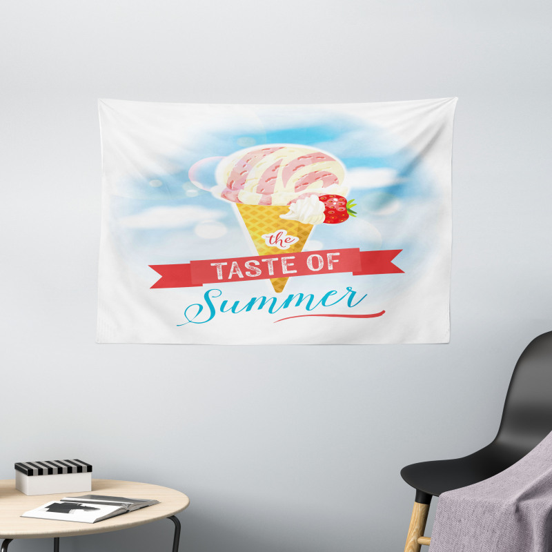 Summer Taste Wide Tapestry