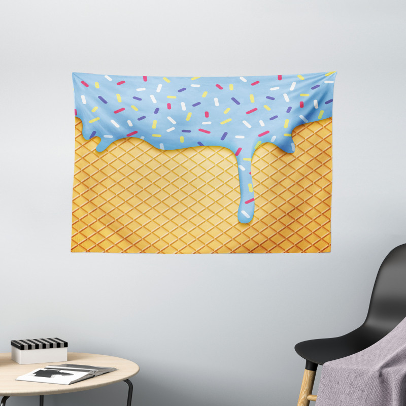 Waffle Wide Tapestry