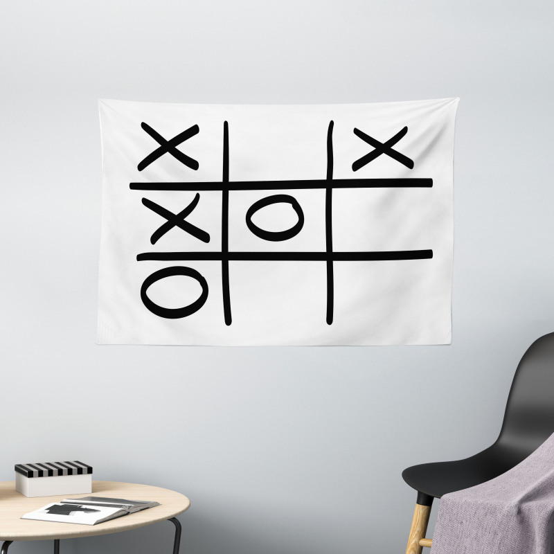 Game Hobby Pattern Wide Tapestry