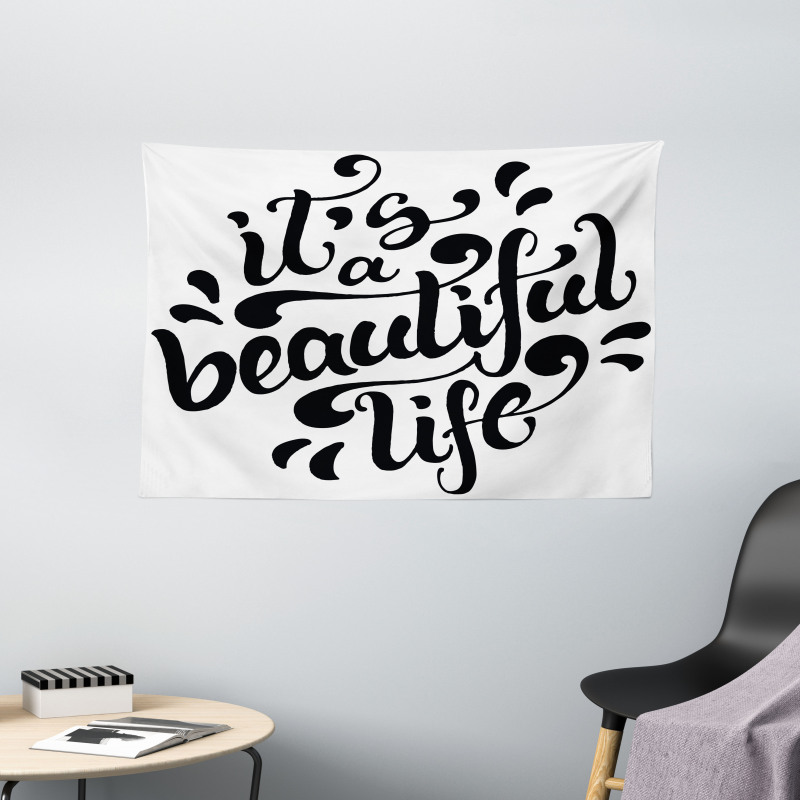 Positive Life Wide Tapestry