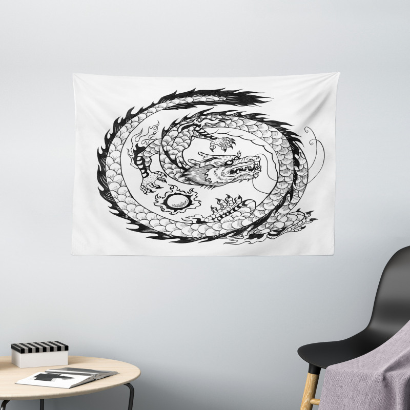 Japanese Wide Tapestry