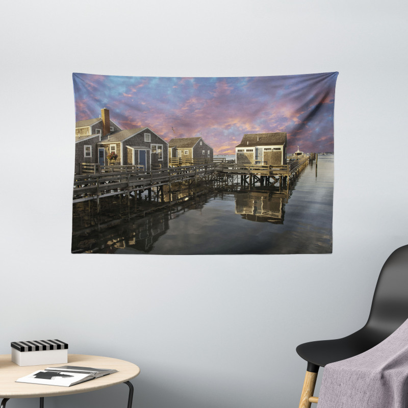 Sunset Nantucket Wide Tapestry