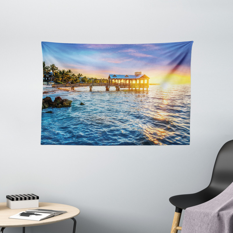 Florida Beach Wide Tapestry