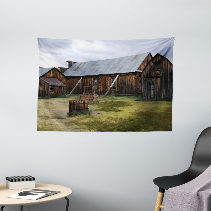 California Barn Wide Tapestry