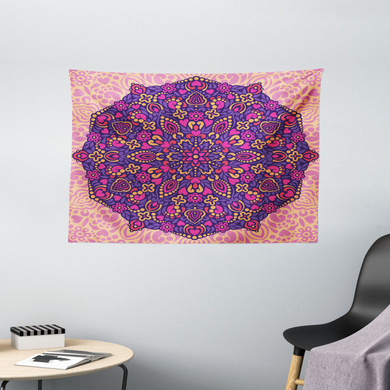 Abstract Eastern Wide Tapestry