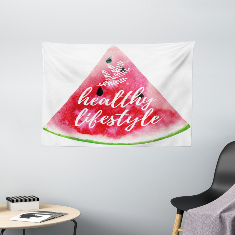 Healthy Lifestyle Vivid Wide Tapestry