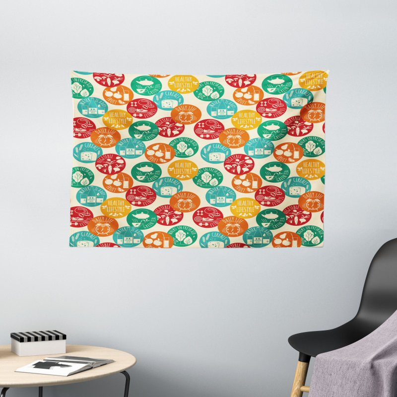 Healthy Life Wide Tapestry