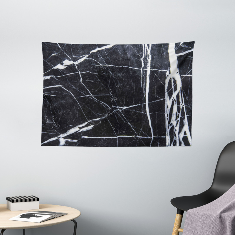 Grunge Natural Stone Wide Tapestry