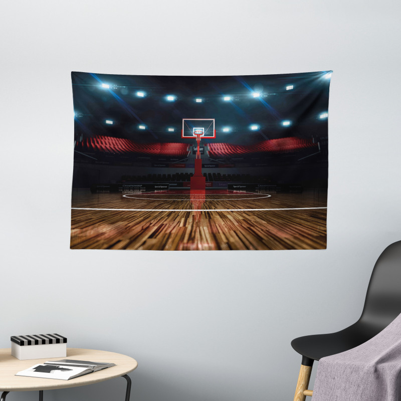 Arena Stadium Sports Wide Tapestry