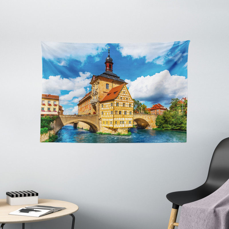 City Hall Germany Wide Tapestry