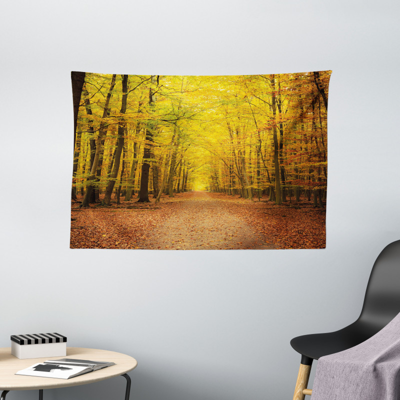 Seasonal Scenic Park Wide Tapestry